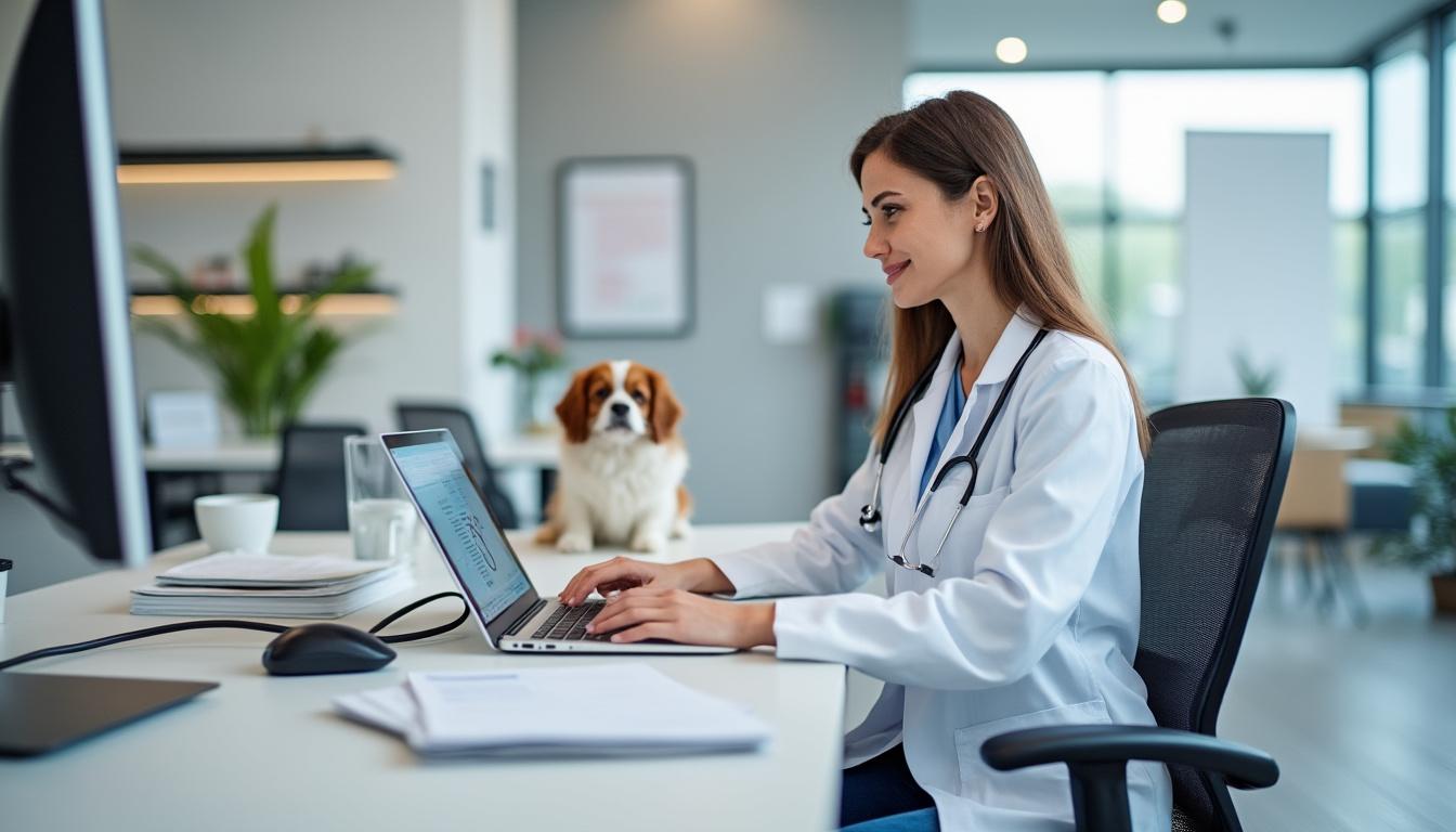 découvrez comment le logiciel de gestion vétérinaire gmvet1 optimise l'efficacité de votre équipe grâce à des fonctionnalités avancées, une gestion simplifiée des clients et un suivi amélioré des soins animaliers.