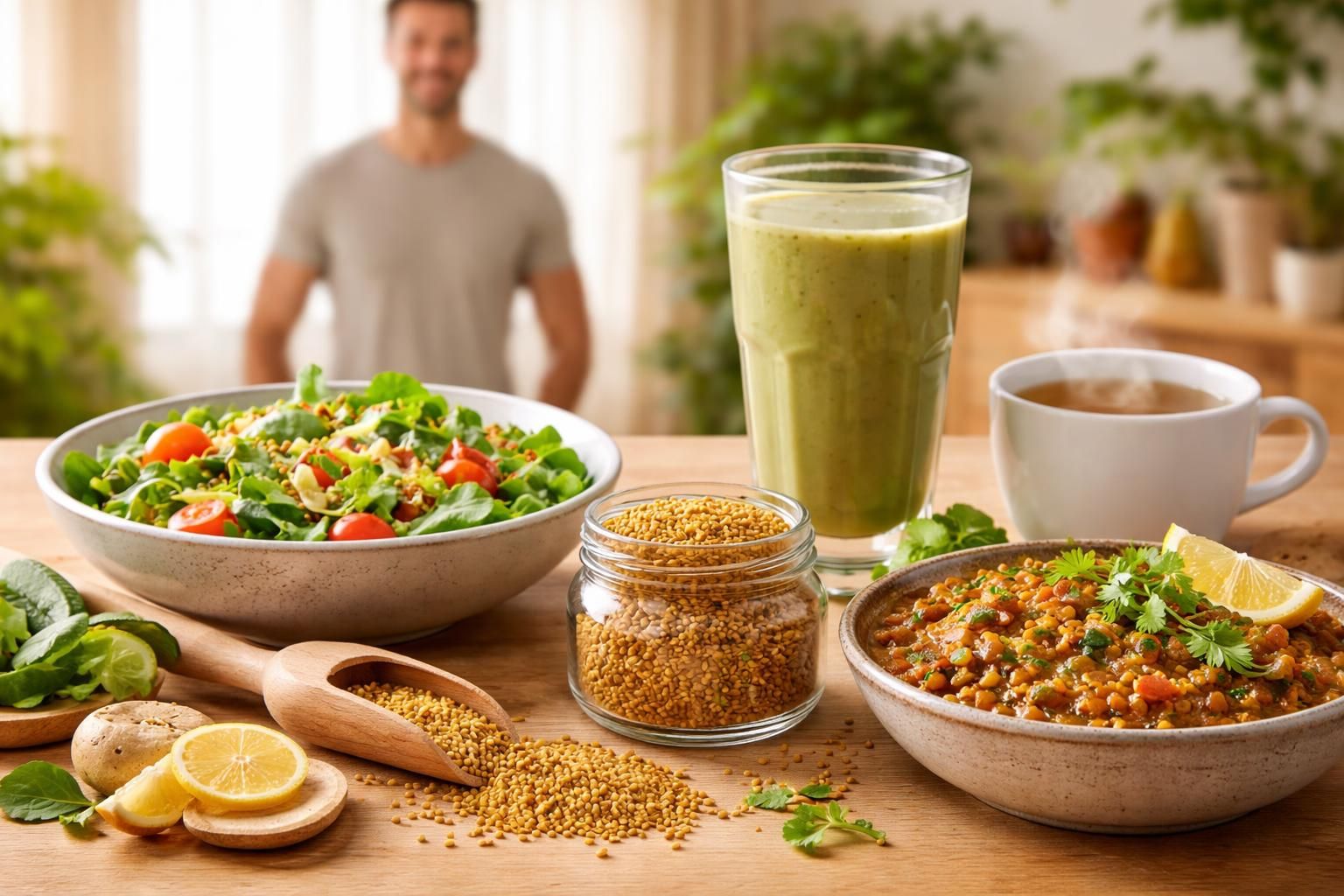 explorez les bienfaits du fenugrec pour homme et apprenez comment l'intégrer facilement dans votre alimentation quotidienne pour améliorer votre santé et votre vitalité.
